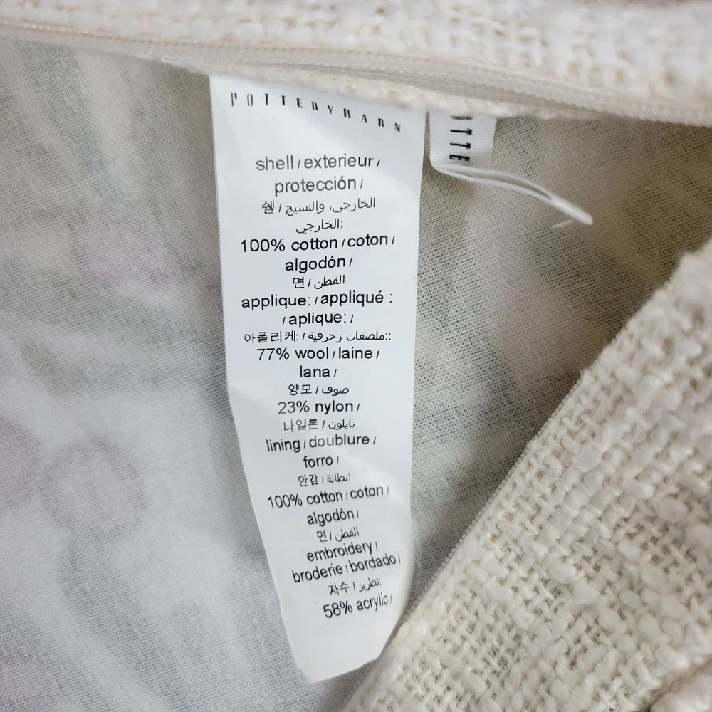 Pottery Barn item description